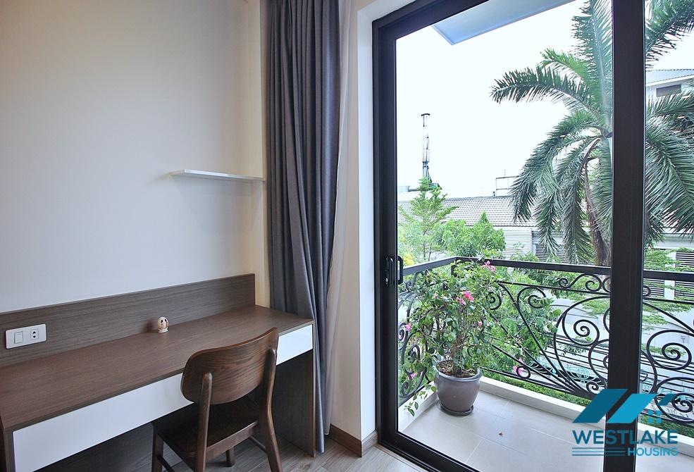 Beautiful two bedrooms apartment with balcony for rent on Tu Hoa Street, Tay Ho District