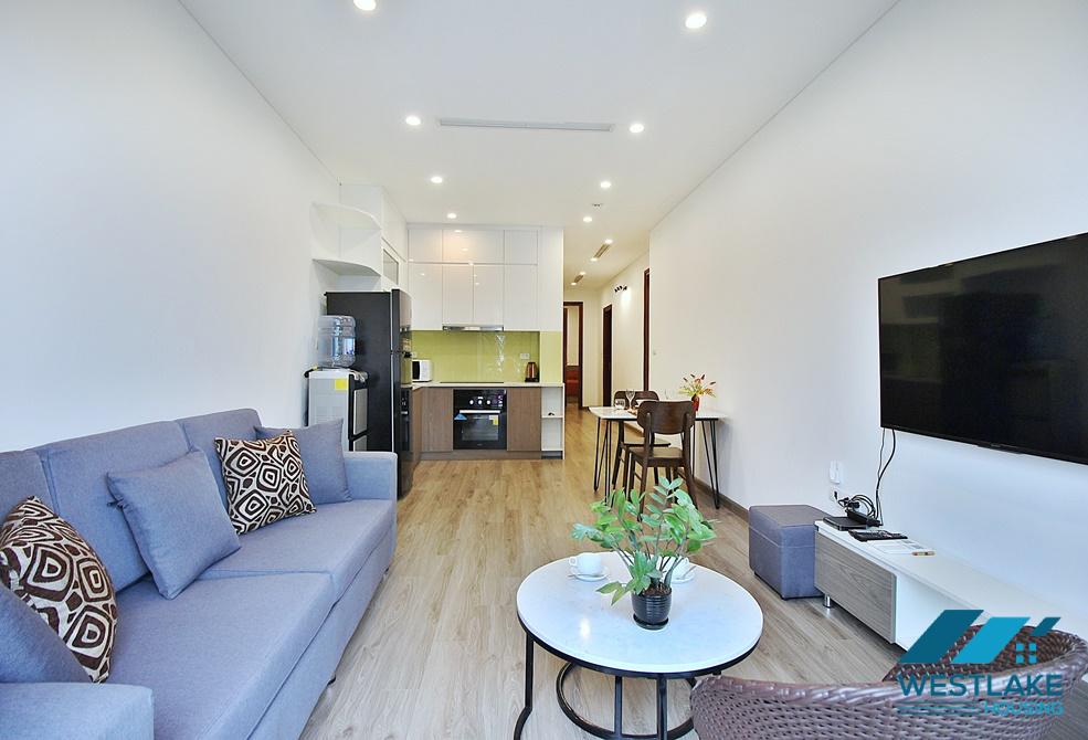 Beautiful two bedrooms apartment with balcony for rent on Tu Hoa Street, Tay Ho District