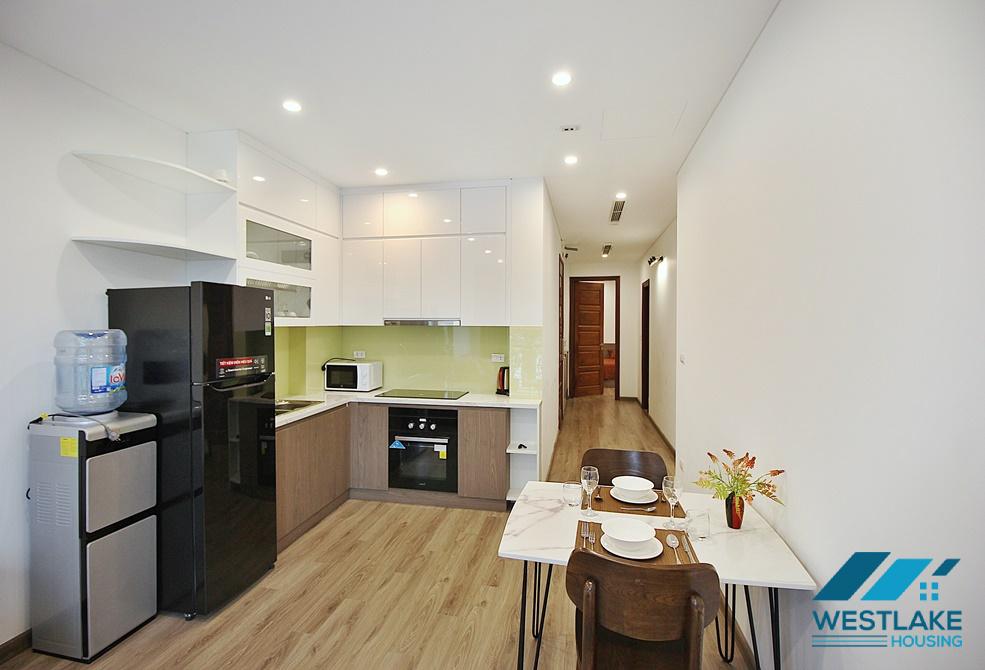 Beautiful two bedrooms apartment with balcony for rent on Tu Hoa Street, Tay Ho District