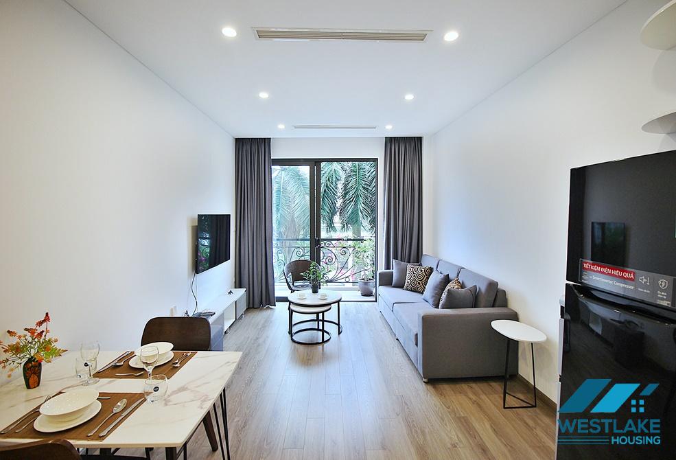 Beautiful two bedrooms apartment with balcony for rent on Tu Hoa Street, Tay Ho District