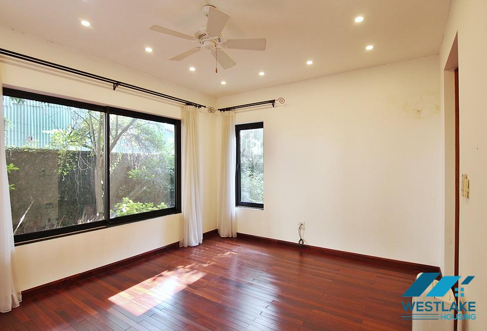 Brand new villa with wonderful garden for rent in Dang Thai Mai Street, Tay Ho, Hanoi