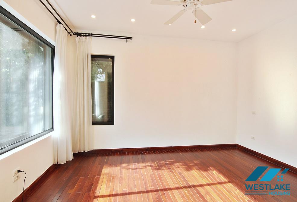 Brand new villa with wonderful garden for rent in Dang Thai Mai Street, Tay Ho, Hanoi