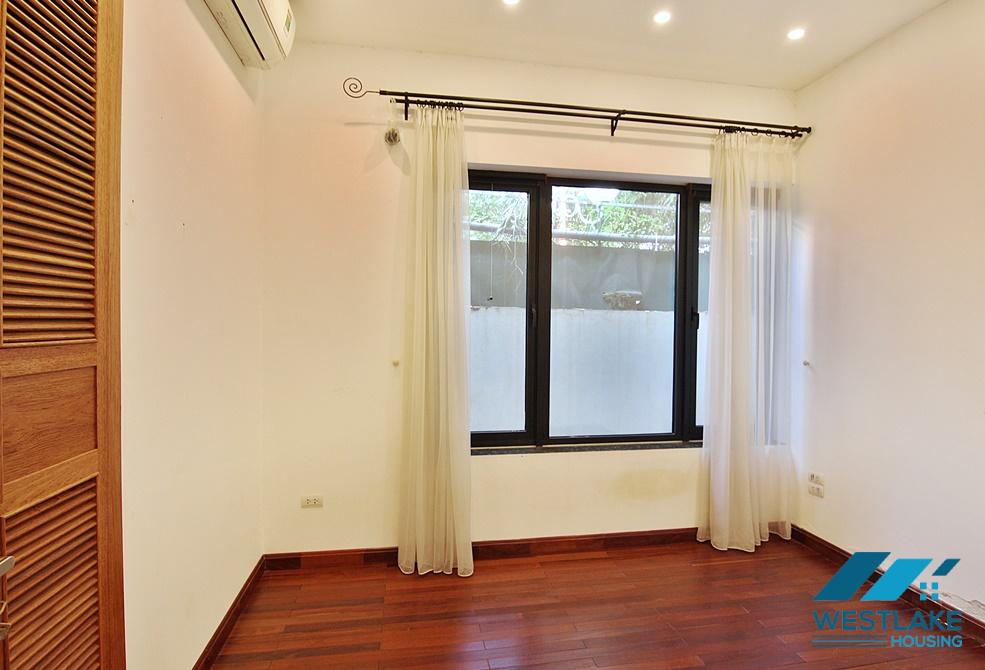 Brand new villa with wonderful garden for rent in Dang Thai Mai Street, Tay Ho, Hanoi