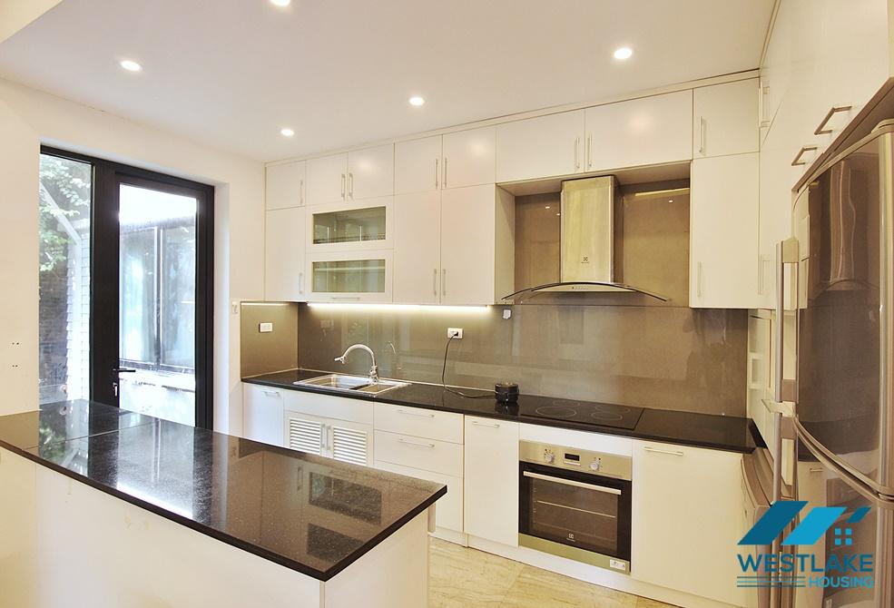 Brand new villa with wonderful garden for rent in Dang Thai Mai Street, Tay Ho, Hanoi