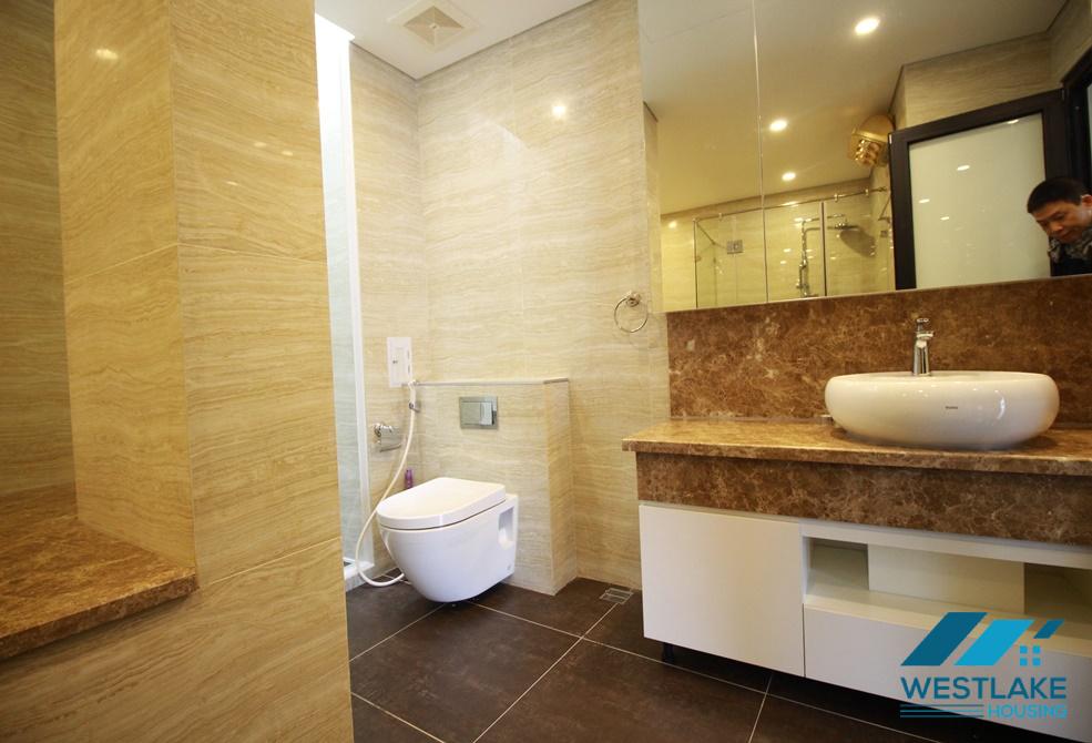 Brand new and modern apartment with 03 bedrooms for rent in Tay Ho area