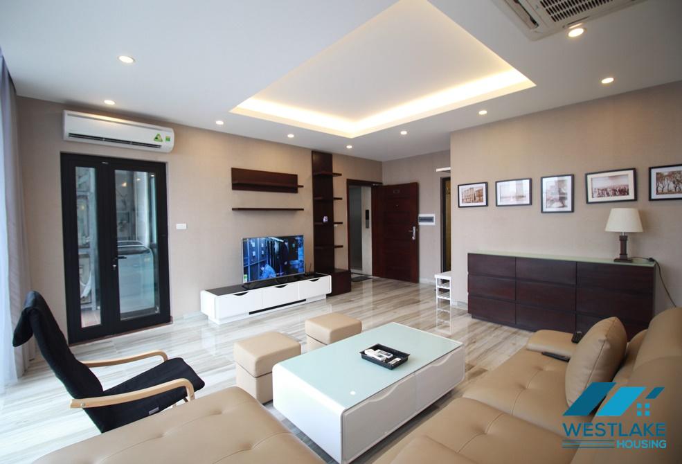 Brand new and modern apartment with 03 bedrooms for rent in Tay Ho area