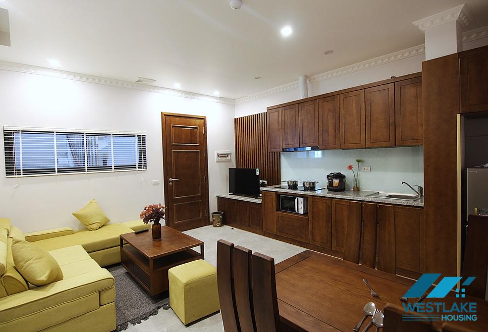 A brand new 1 bedroom apartment for rent in Nghi Tam, Tay Ho, Ha Noi