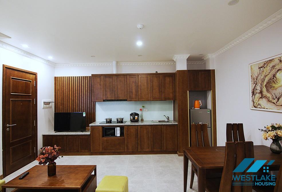 A brand new 1 bedroom apartment for rent in Nghi Tam, Tay Ho, Ha Noi