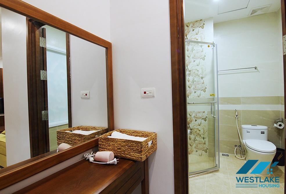 A brand new 1 bedroom apartment for rent in Nghi Tam, Tay Ho, Ha Noi