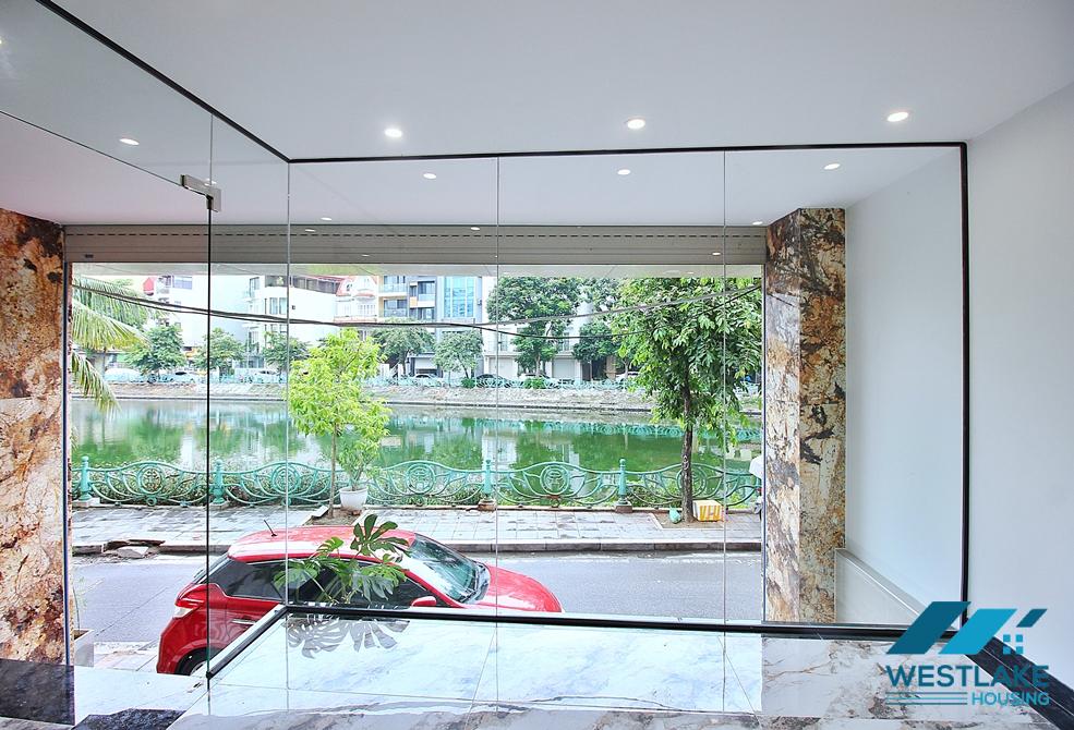  Brand new and lake view office for rent in Tay Ho, Ha Noi