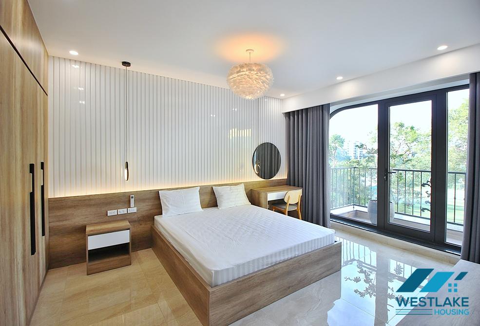 Lake view and new three bedrooms apartment for rent in To Ngoc Van, Tay Ho