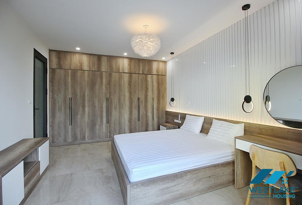 Lake view and new three bedrooms apartment for rent in To Ngoc Van, Tay Ho