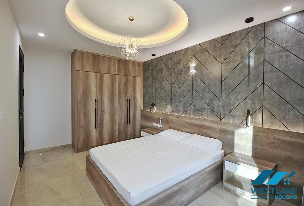 Lake view and new three bedrooms apartment for rent in To Ngoc Van, Tay Ho