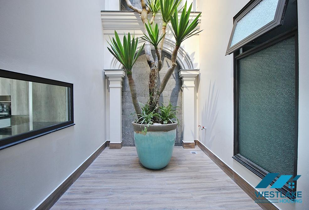 Lake view and new three bedrooms apartment for rent in To Ngoc Van, Tay Ho