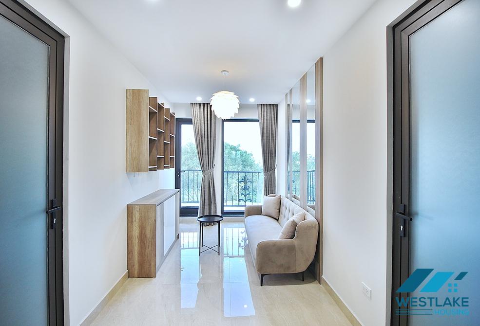 Morden and lake view apartment for rent in To Ngoc Van st, Tay Ho District