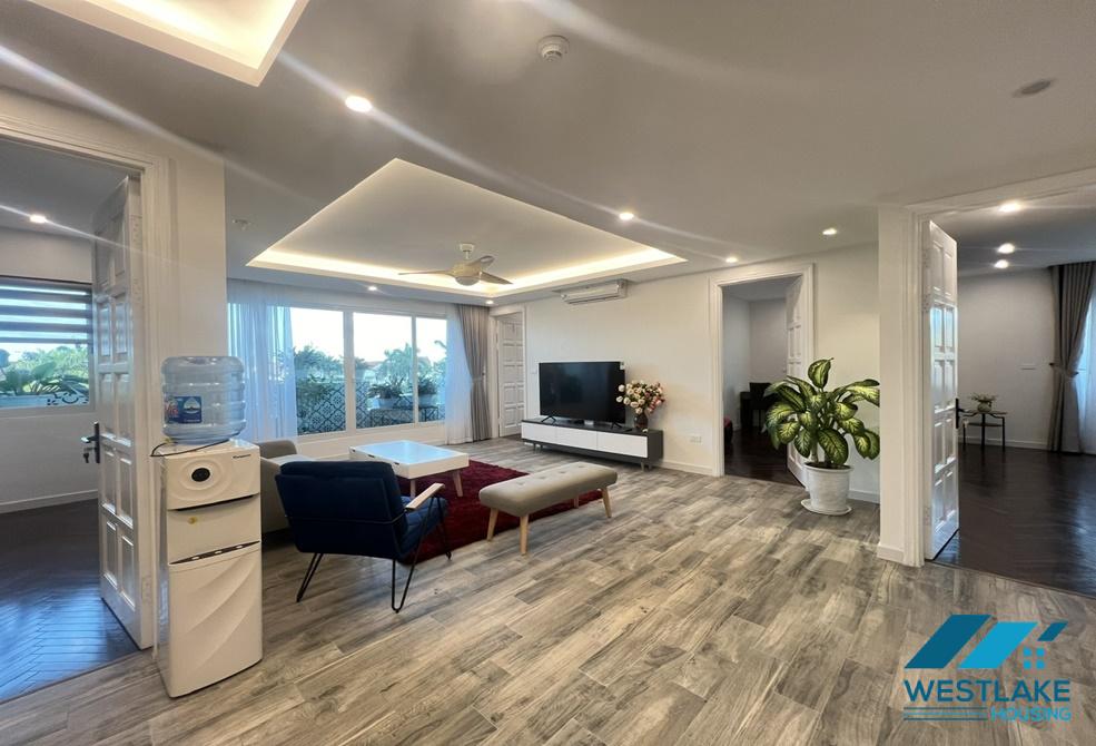 Newly renovated and fully furnished 04 bedrooms apartment for rent in Ciputra, Tay Ho, Hanoi