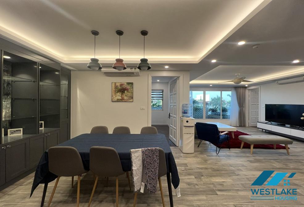 Newly renovated and fully furnished 04 bedrooms apartment for rent in Ciputra, Tay Ho, Hanoi