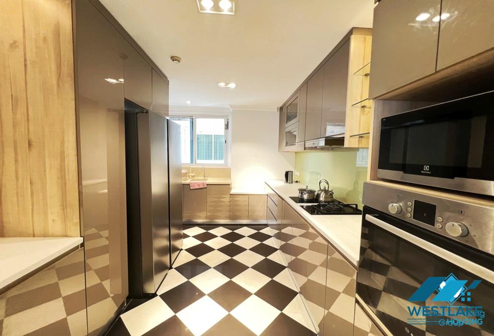 A good quality 04 bedrooms apartment for rent in E4 Tower, Ciputra, Tay Ho, Hanoi
