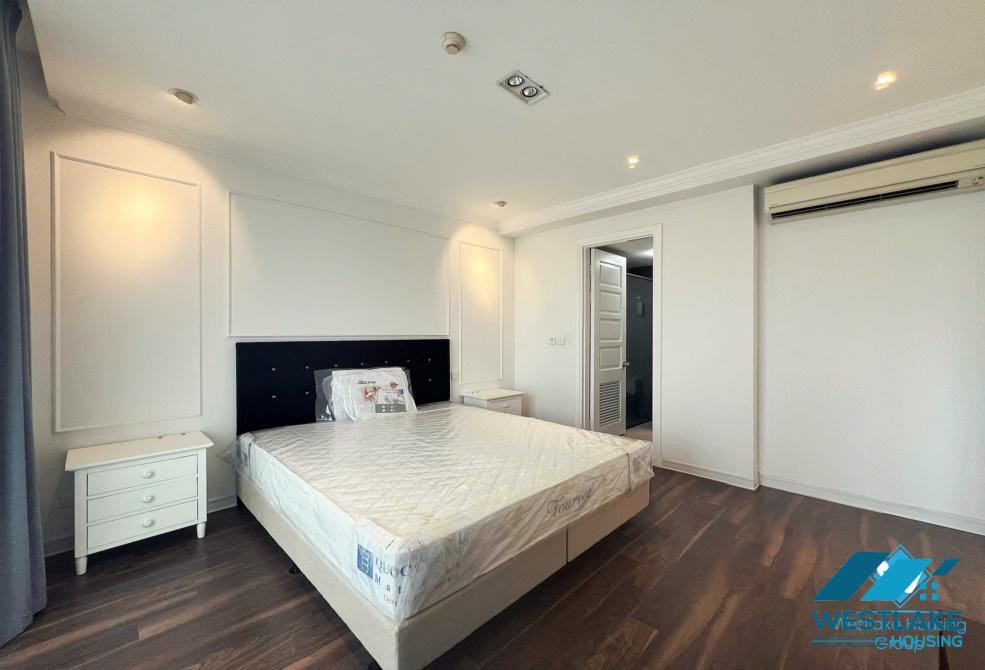 A good quality 04 bedrooms apartment for rent in E4 Tower, Ciputra, Tay Ho, Hanoi