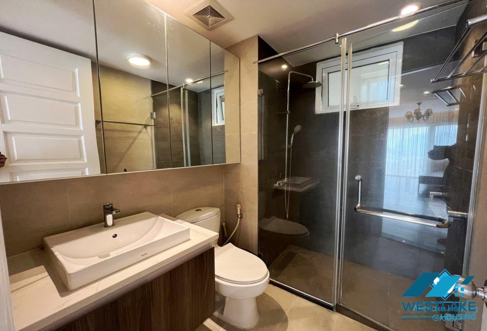 A good quality 04 bedrooms apartment for rent in E4 Tower, Ciputra, Tay Ho, Hanoi