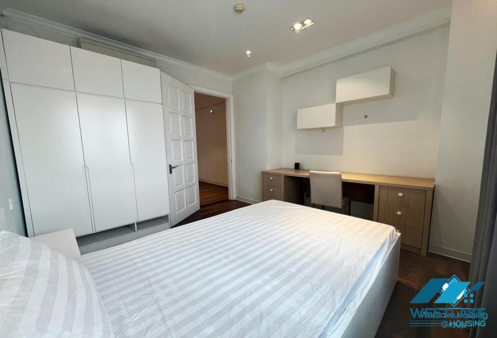 A good quality 04 bedrooms apartment for rent in E4 Tower, Ciputra, Tay Ho, Hanoi