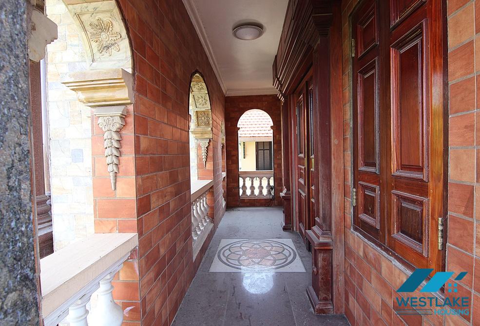 Unique 4 bedroom house for rent in Tay ho, Hanoi