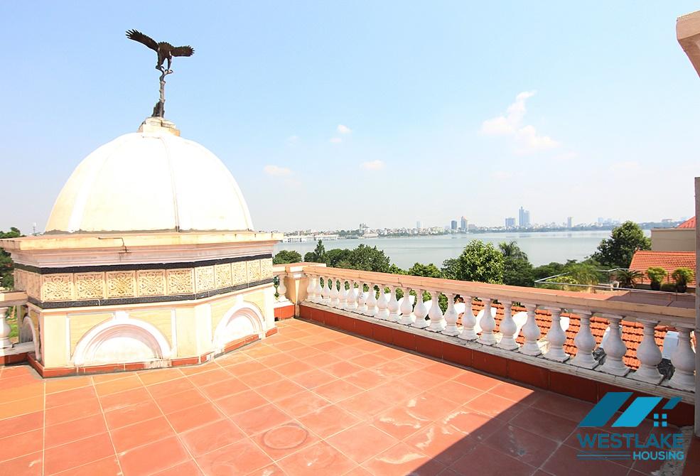 Unique 4 bedroom house for rent in Tay ho, Hanoi