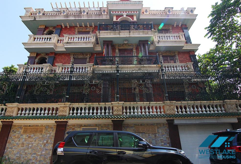 Unique 4 bedroom house for rent in Tay ho, Hanoi