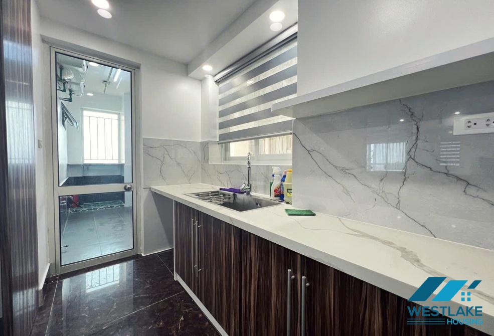 Newly renovated and spacious 04 bedrooms apartment for rent in E Tower, Ciputra area, Ha Noi