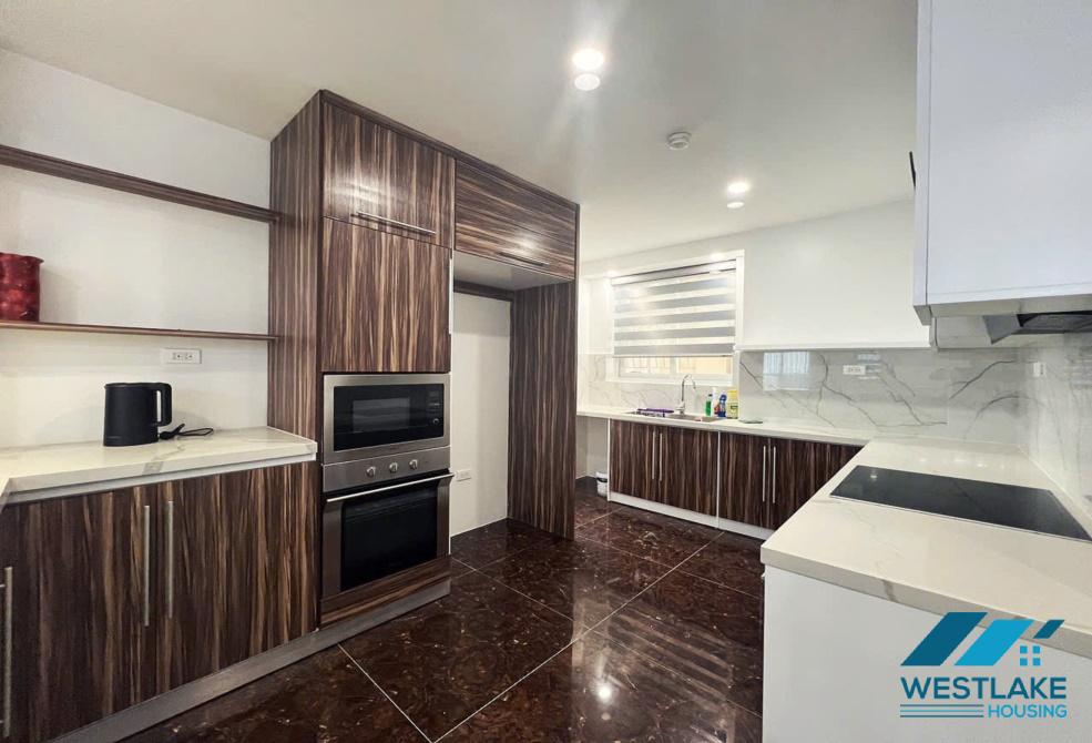 Newly renovated and spacious 04 bedrooms apartment for rent in E Tower, Ciputra area, Ha Noi