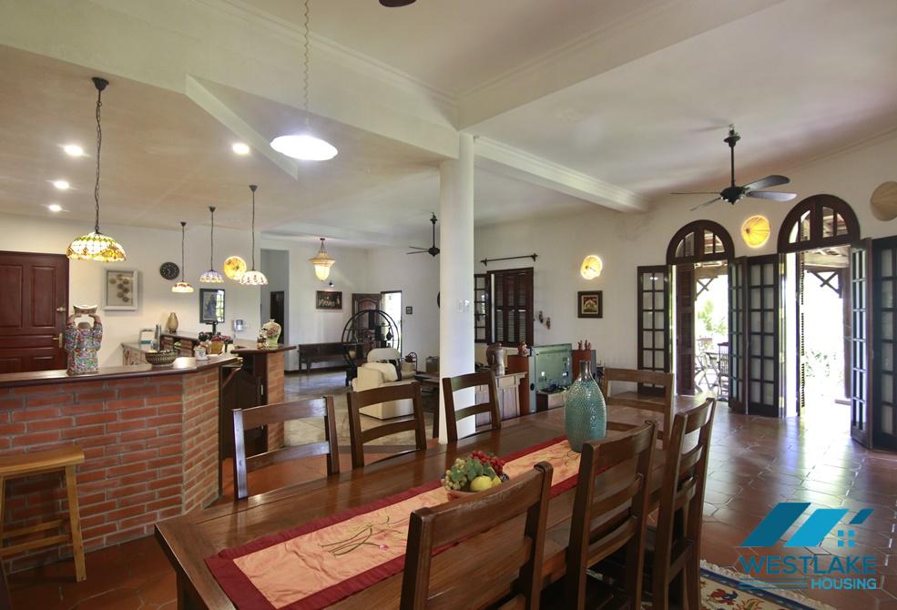 Biệt thự ven sông cho thuê tại Ngọc Thụy Long Biên