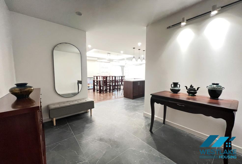 Nice and clean 04 bedrooms apartment for rent in Ciputra, Tay Ho, Ha Noi