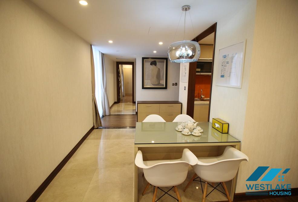 Brand new and luxurious 2 bedrooms apartment for rent in Hoan Kiem area