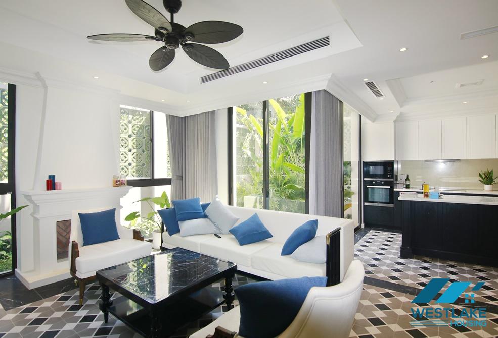 Nhà 4 phòng ngủ hiện đại cho thuê tại quận Long Biên gần trường quốc tế Pháp