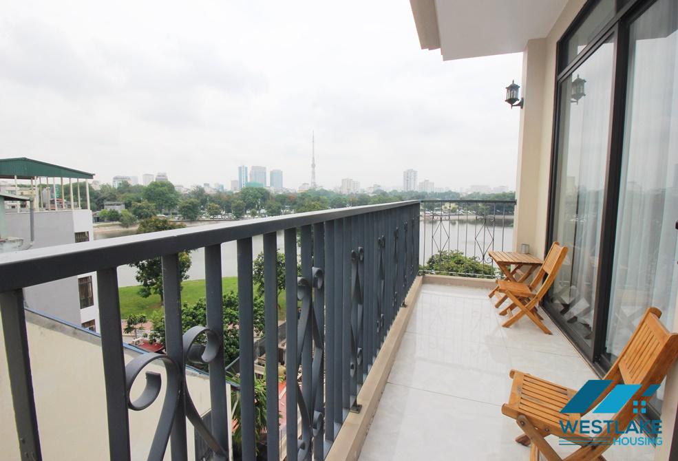 Lake view apartment rental near city centre, Hanoi