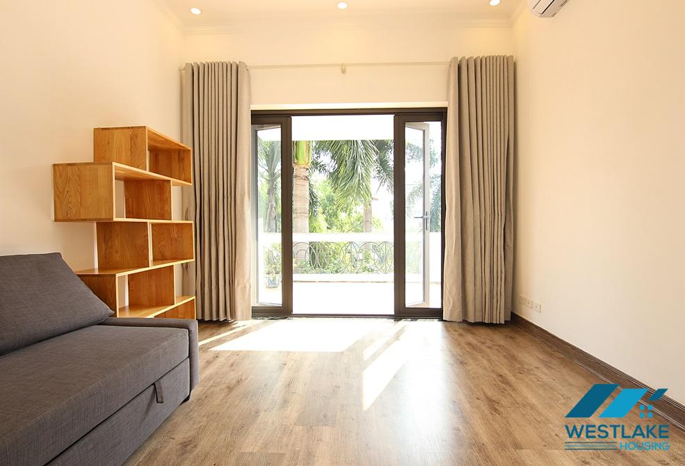 Unfurnished house for rent, renovated in D Block, Ciputra, Tay Ho, Hanoi