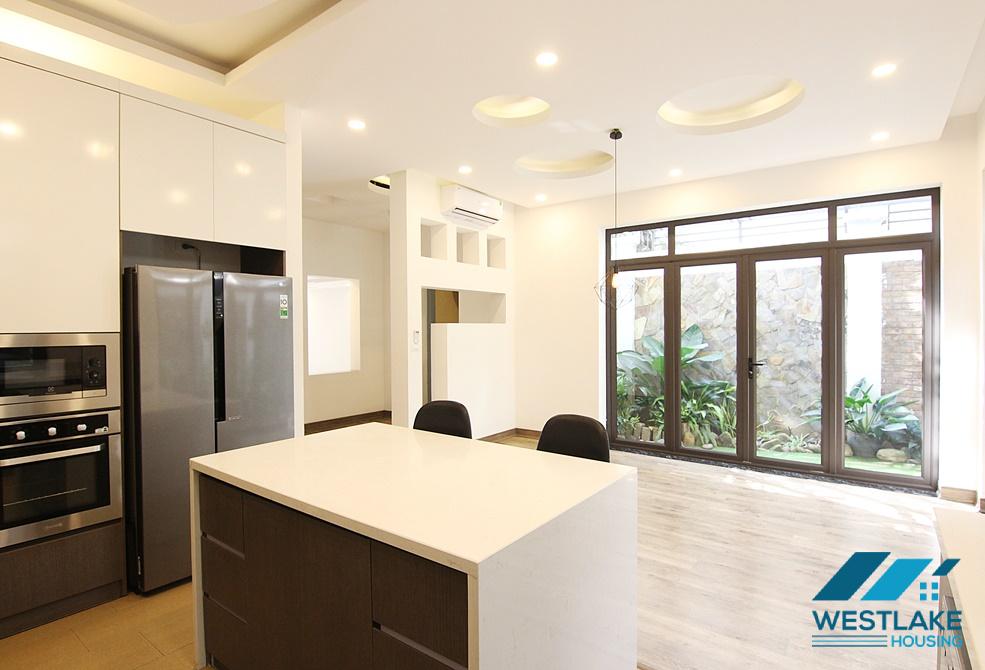 Unfurnished house for rent, renovated in D Block, Ciputra, Tay Ho, Hanoi