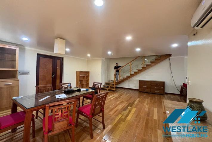 A duplex apartment for rent in E Tower, Ciputra, Tay Ho, Ha Noi