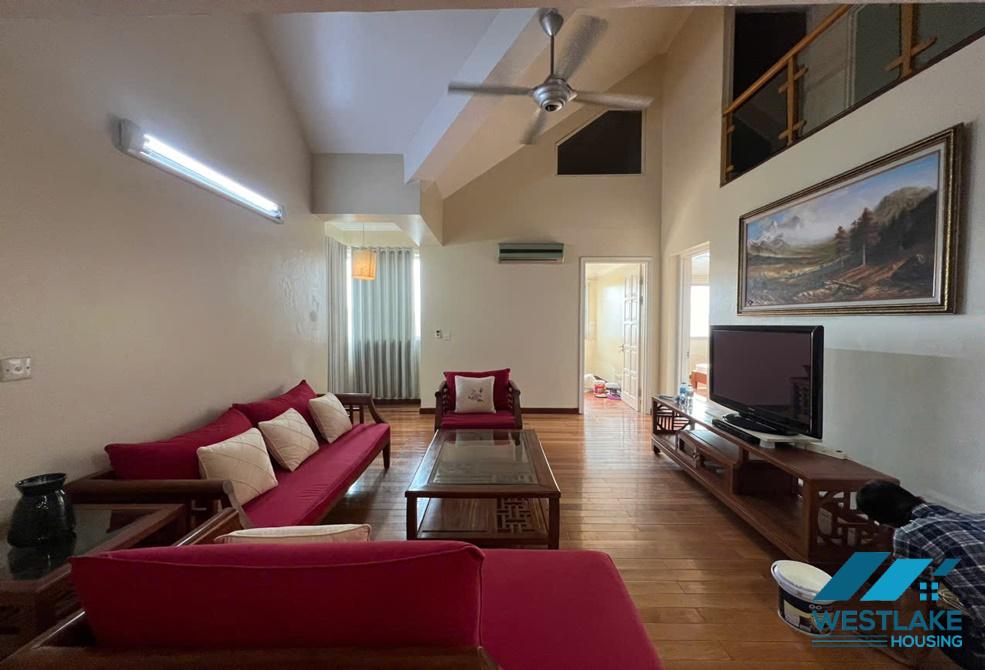 A duplex apartment for rent in E Tower, Ciputra, Tay Ho, Ha Noi