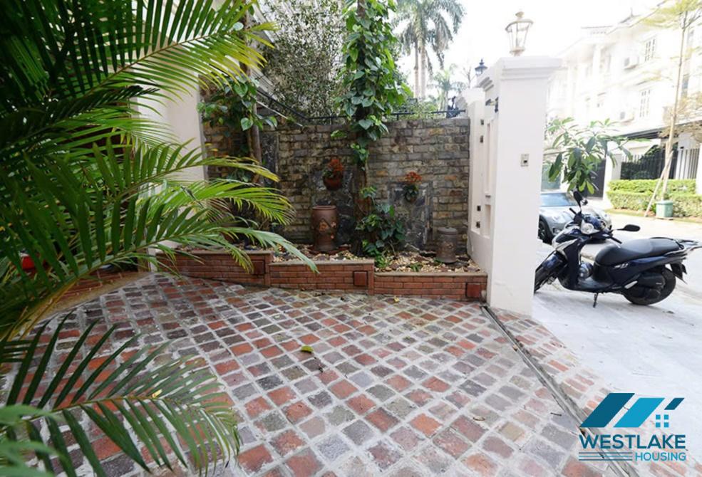 A nice house for rent in C Block, Ciputra compound, Tay Ho, Ha Noi