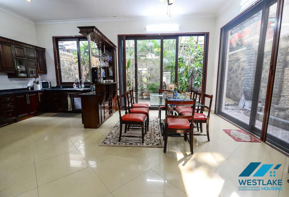 A nice house for rent in C Block, Ciputra compound, Tay Ho, Ha Noi