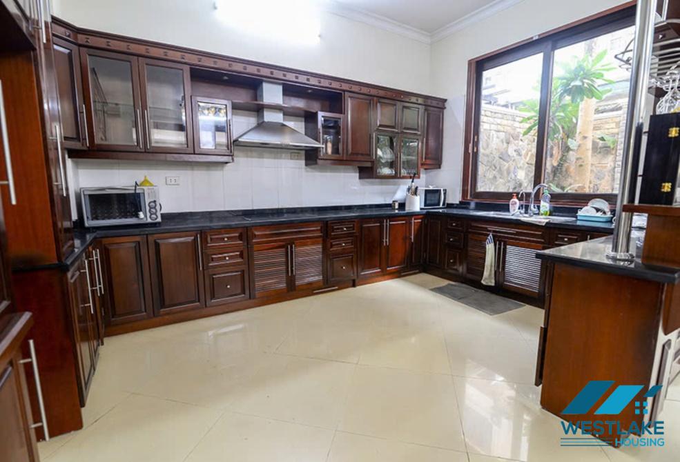 A nice house for rent in C Block, Ciputra compound, Tay Ho, Ha Noi