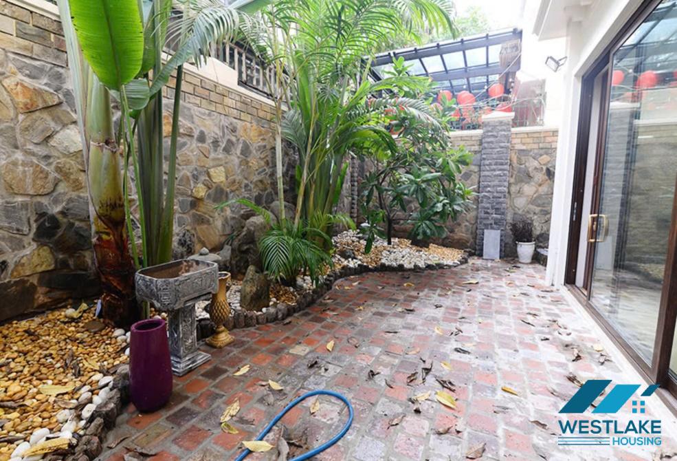 A nice house for rent in C Block, Ciputra compound, Tay Ho, Ha Noi