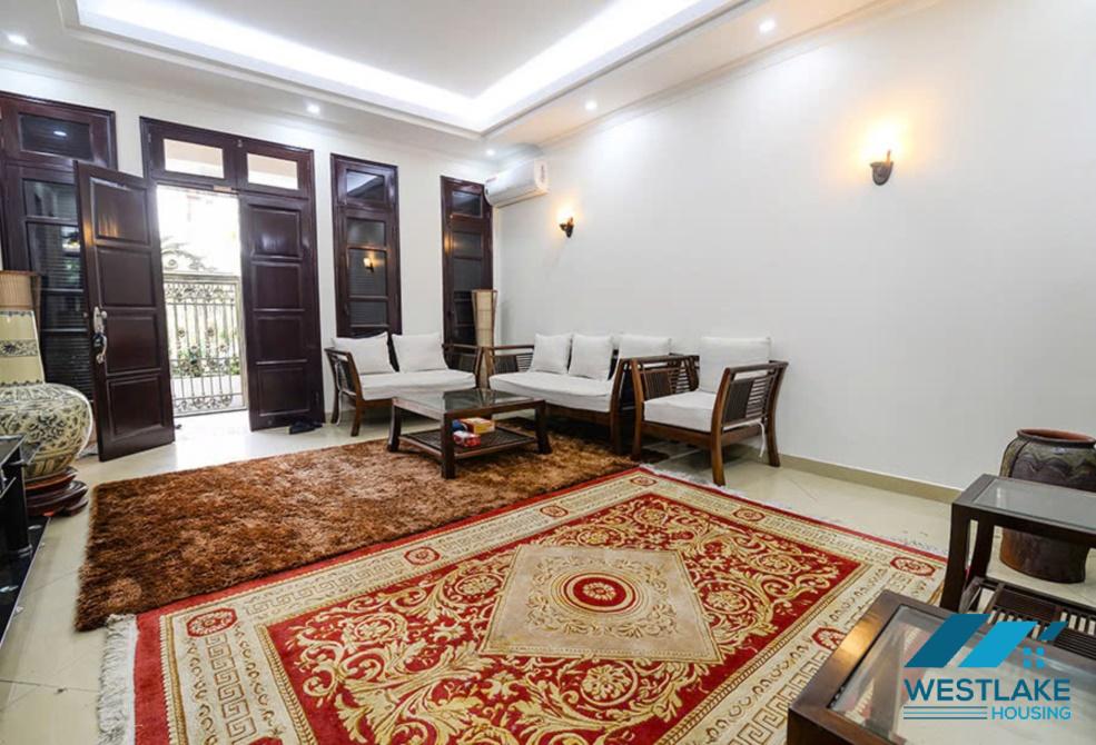A nice house for rent in C Block, Ciputra compound, Tay Ho, Ha Noi