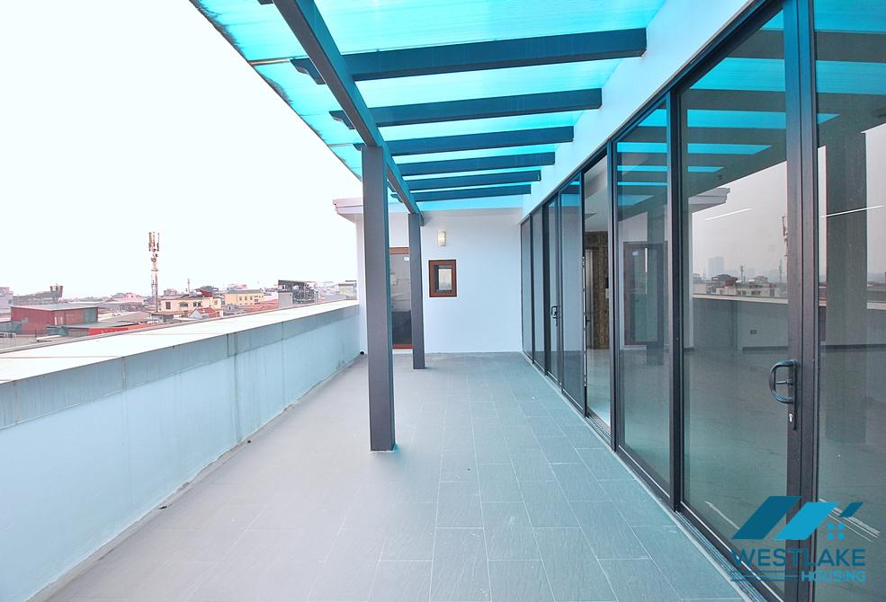 Brand new and spacious an office for rent in Tay Ho, Ha Noi