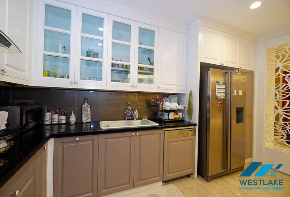 Gorgeous 04 bedrooms apartment for rent in L Tower, Ciputra area, Tay Ho, Hanoi