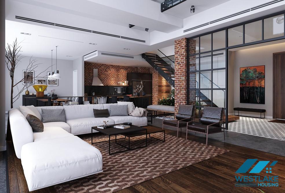Căn Hộ Penhouse Cho Thuê Tại Aqua Central 44 Yên Phụ.