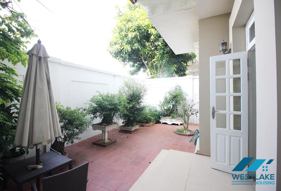 Fully furnished villa for rent in C Block, Ciputra, Tay Ho, Ha Noi