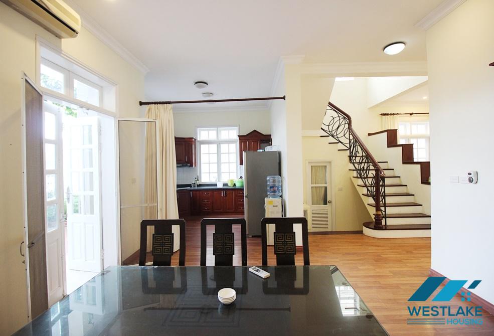 Fully furnished villa for rent in C Block, Ciputra, Tay Ho, Ha Noi