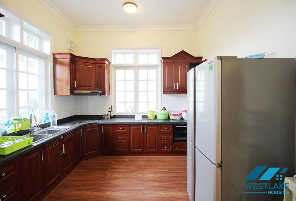 Fully furnished villa for rent in C Block, Ciputra, Tay Ho, Ha Noi